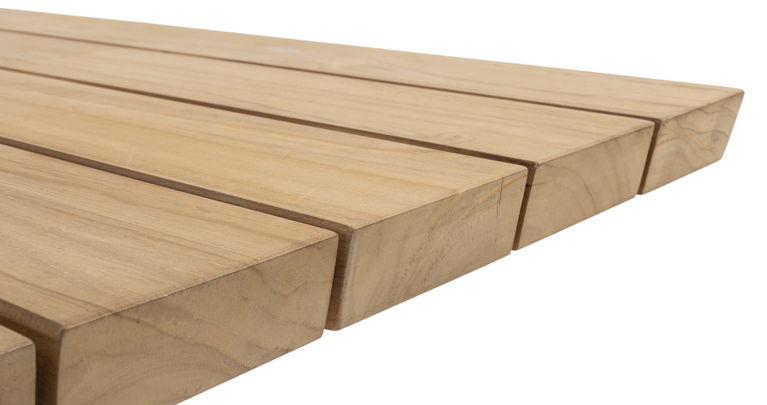 Taste Prado bartafel 200x70cm latte -teak - afbeelding 2