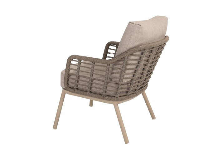 Taste Puglia 6-delige low dining set rope latte showroomverlater - afbeelding 2