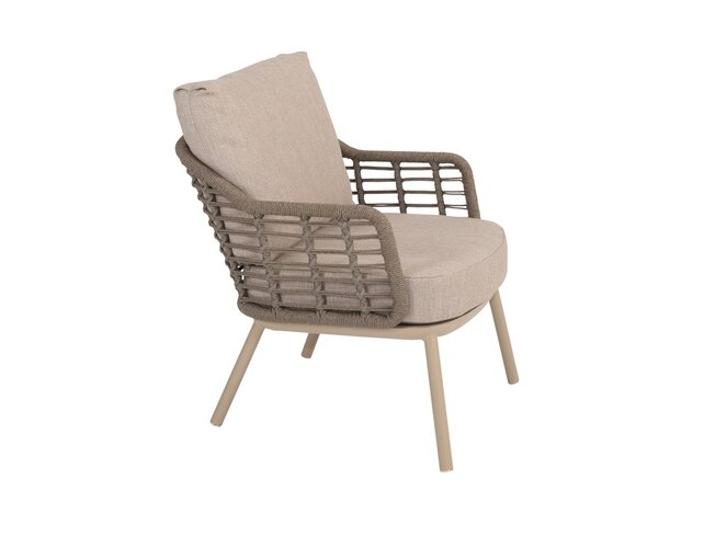 Taste Puglia 8-delige low dining set rope latte showroomverlater - afbeelding 4
