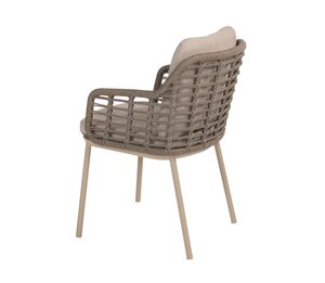 Taste Puglia dining tuinstoel rope latte nog slechts 2 stuks - afbeelding 2