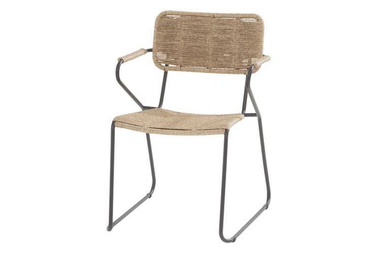 Taste Swing dining tuinstoel natural  twisted wicker