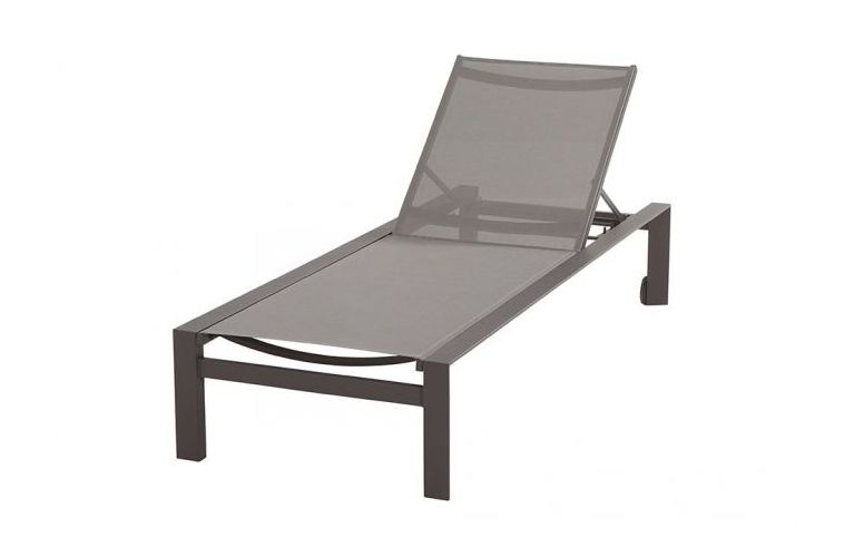Taste Tropic lounger matt carbon ( nog selchts 3 stuks )