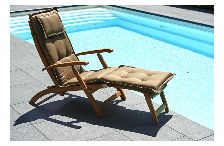 Traditional Teak Alexandra deckchair - afbeelding 2