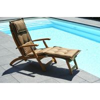 Traditional Teak Alexandra deckchair - afbeelding 2