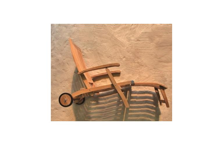 Traditional Teak Alexandra deckchair - afbeelding 3