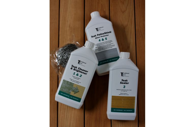 Traditional Teak Cleaner and Brightener 1&2