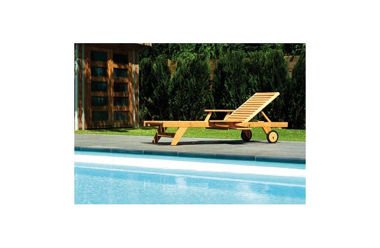 Traditional Teak Leah lounger - afbeelding 3