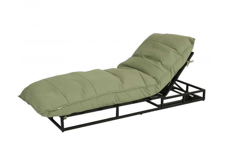 Tiguana sunbrella single lounger Almond showroomverlater - afbeelding 2