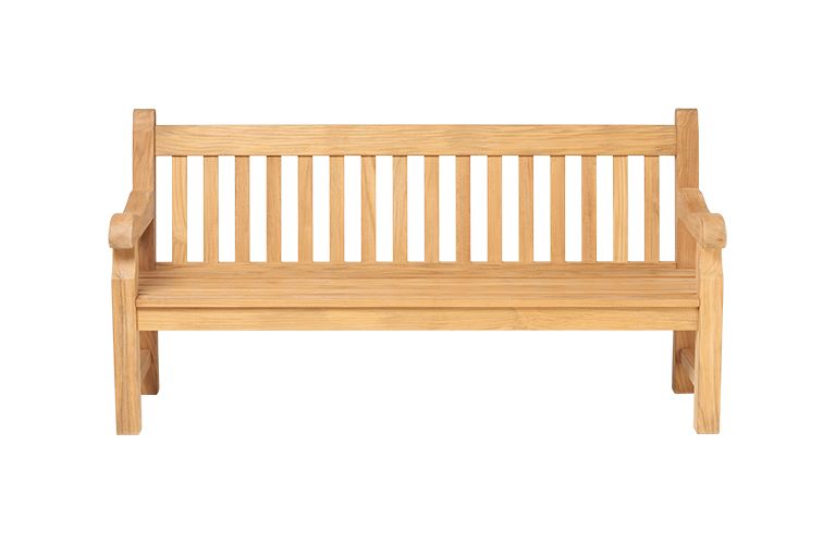 Traditional teak Baron bench 180cm - afbeelding 2