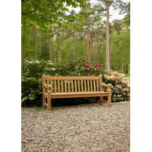 Traditional teak Baron bench 180cm - afbeelding 4