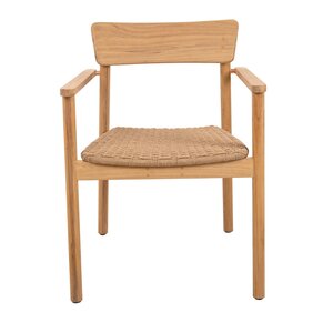 Traditional teak Carmen dining design chair op=op - afbeelding 2