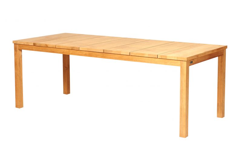 Traditional teak Floris tuintafel 213x91cm - afbeelding 1