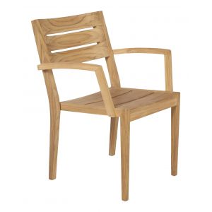 Traditional teak Grace stacking chair - afbeelding 1