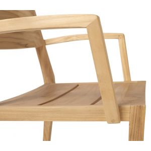 Traditional teak Grace stacking chair - afbeelding 3