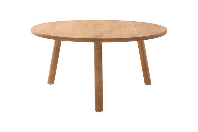 Traditional teak Marcella coffeetable 63cm rond