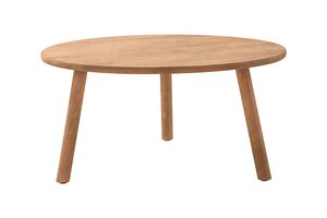 Traditional teak Marcella coffeetable 90cm rond - afbeelding 2