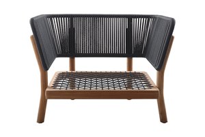 Traditional teak Marcella loungechair  - afbeelding 3