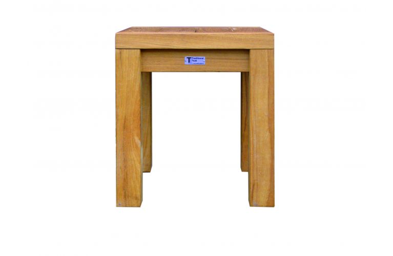 Traditional Teak Maxima hocker tuin 40x39cm