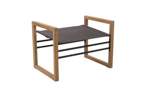 Traditional teak Sofia footstool teak - batyline slade - afbeelding 1