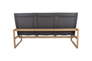 Traditional teak Sofia loungebank teak - batyline slade - afbeelding 3