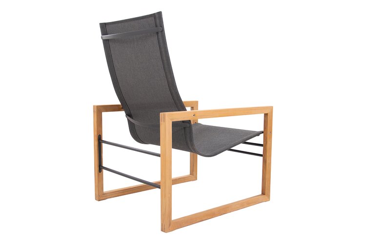Traditional teak Sofia loungechair teak - batyline slade - afbeelding 3