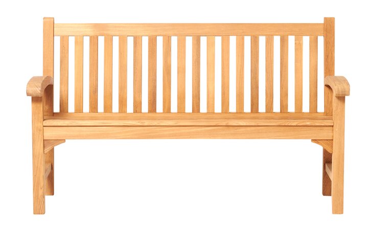 Traditional Teak Victoria tuinbank 3-zits 155cm showroomverlater - afbeelding 2