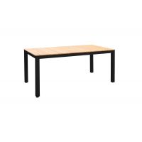 Yoi Arashi dining tuintafel 169x90cm black - teak - afbeelding 1