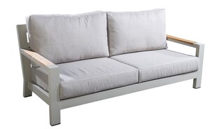 Yoi Bango  4-dlg lounge sofa set salix - flax beige all weather kussenset - afbeelding 2