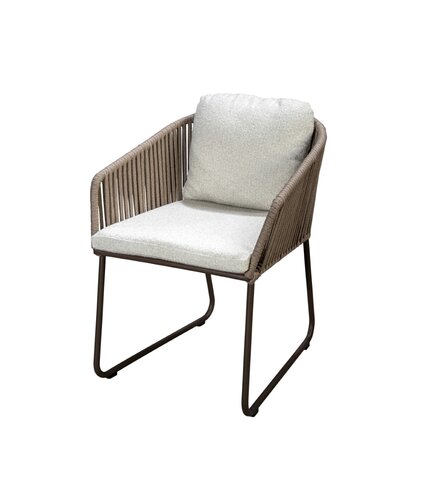 Yoi Calera dining chair bronze toffe belt wool set van 4 stuks showroomverlaters - afbeelding 1