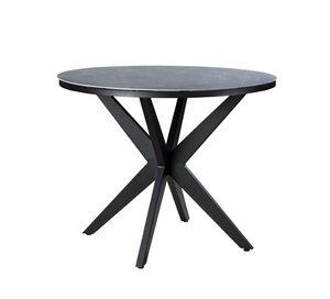 Yoi Calma dining tuintafel 120cm rond  dark grey - Laatste tafel - afbeelding 3