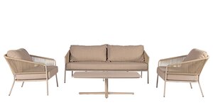 Yoi Forio 4-delige loungeset rope - Salix - afbeelding 1