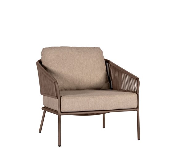 Yoi Forio loungechair rope - Bronze