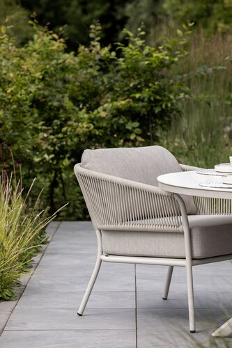 Yoi Forio low diningchair rope - Bronze - afbeelding 3