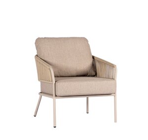 Yoi Forio low diningchair rope - Salix - afbeelding 1