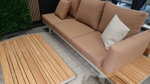 Yoi Funsui ibiza loungeset 3-delig terracotta showroomverlater - afbeelding 3
