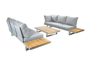 Yoi Funsui platform loungeset salix excl tafel - wheat - afbeelding 3