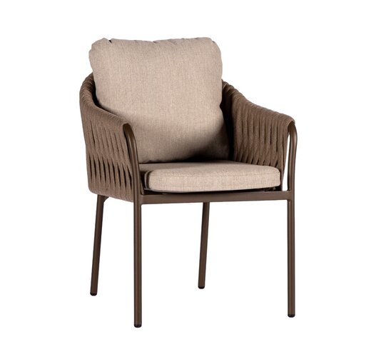 Yoi Hydra dining chair belt - Bronze - Toffee