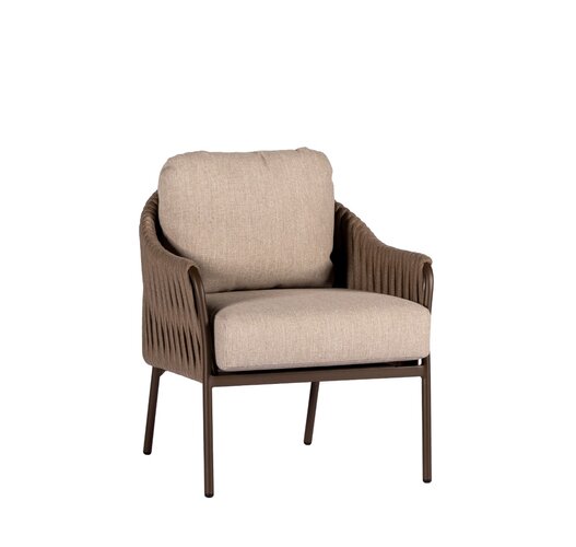 Yoi Hydra low dining chair belt - Bronze - Toffee - afbeelding 1