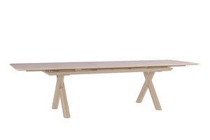 Yoi Maratea dining tuintafel uitschuif 240-300x100cm salix - keramiek travertin - afbeelding 3