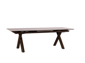 Yoi Maratea dining tuintafel uitschuif 280-340-400x100cm bronze - keramiek travertin - afbeelding 1