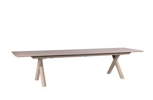 Yoi Maratea dining tuintafel uitschuif 280-340-400x100cm salix - keramiek travertin - afbeelding 2