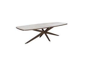 Yoi Marinha 7-delige dining set bronze frame  - afbeelding 3