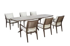 Yoi Marinha 7-delige dining set bronze frame  - afbeelding 1