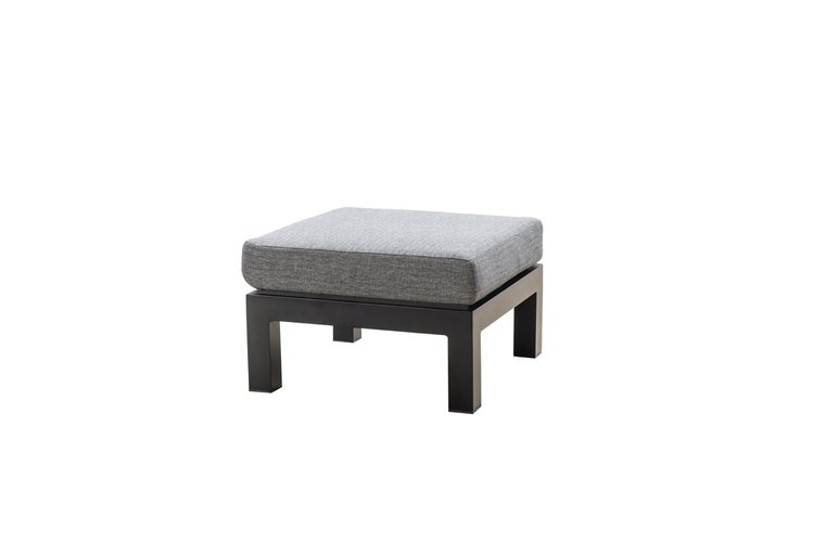 Yoi Midori footstool black - panther black kussen