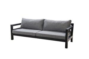 Yoi Midori lounge sofa 4-zits black - panther black kussenset