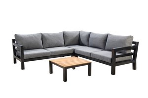 Yoi Midori loungeset black - panther black kussenset