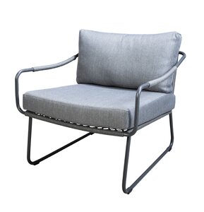 Yoi Moledo loungechair dark grey - kussenset mixed grey aw - afbeelding 1