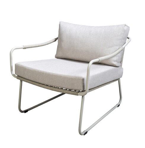 Yoi Moledo loungechair salix - kussenset flax beige aw showroomverlater - afbeelding 1