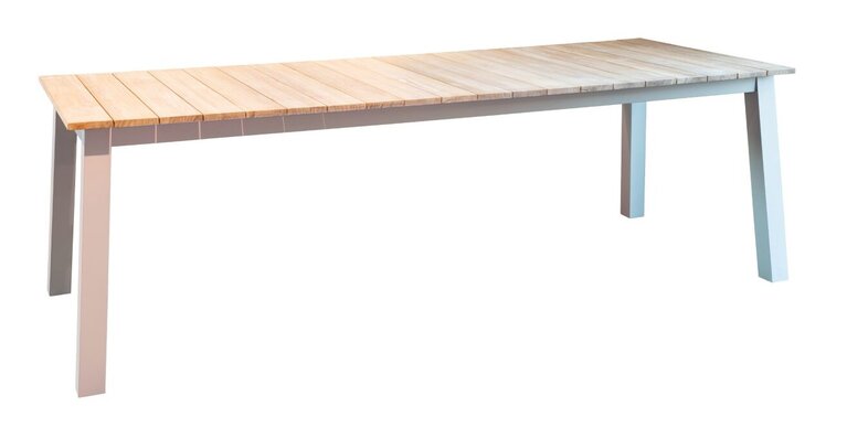 Yoi Muro dining tuintafel 236x90cm salix - teak