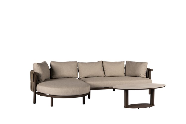 Yoi Murtoli loungebank- loungeset - Bronze